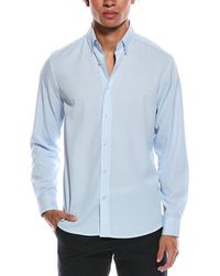 Report Collection - 4-Way Geo Print Woven Sport Shirt - Lyst