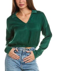 Bella Dahl - Collar V-neck Pullover - Lyst