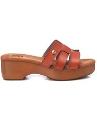 Xti - Slip On Platform Sandals - Lyst