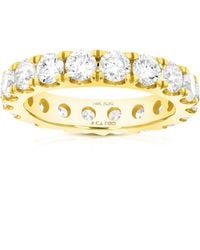 Wedding Rings Images. Free Vir Jewels 5 Cttw Lab Grown Diamond Wedding Band in Metallic | Lyst