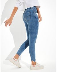 American Eagle Outfitters - Ae Ne(x)t Level Ripped High V-rise Jegging - Lyst