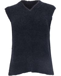 Theory - V-Neck Sweater Vest - Lyst