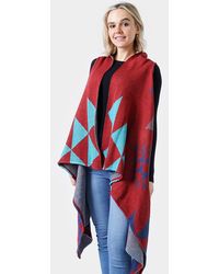 TRUEDAMES - Western Pattern Knit Vest - Lyst