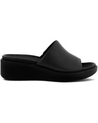 Ecco - Flowt Wedge Sandal - Lyst