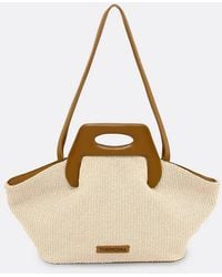 THEMOIRÈ - Dhea Straw Tote Bag - Lyst