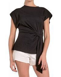 Elan - Tie Me Up Tee - Lyst