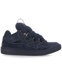 Lanvin - Dark Curb Sneakers - Lyst