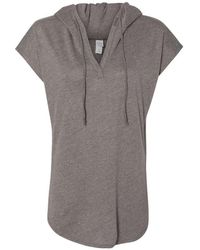 Alternative Apparel - Vintage Jersey Hooded Poncho - Lyst
