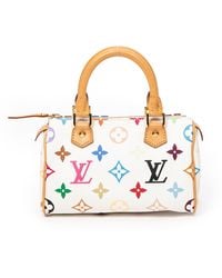 LOUIS VUITTON Mini Pochette Accessoires Hand Bag Damier Azur WE N58010  35MW865