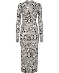 Philipp Plein - Tulle Open Back Dress Gothic Plein - Lyst