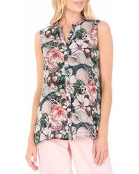 Apny - Button Up Tank Top - Lyst