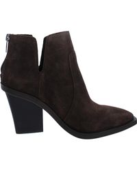 Vince Camuto - Gwelona Suede Pointed Toe Ankle Boots - Lyst