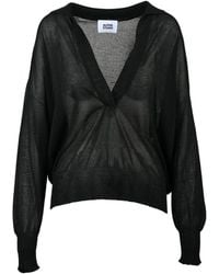 Alpha Studio - Viscose Polyester Oversized Polo Shirt - Lyst