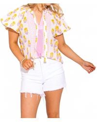 Ivy Jane - Border Block Print Top - Lyst