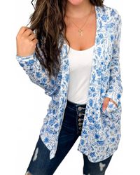 Blakeley - Feeling Springy Long Sleeve Cardigan - Lyst