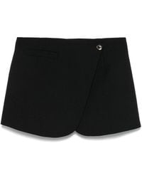 Coperni - Mini Skirt With Off-Centre Fastening - Lyst