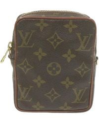 Danube leather crossbody bag Louis Vuitton Brown in Leather - 24441791
