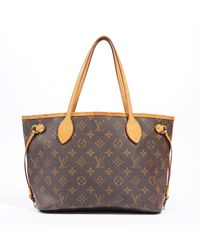 Louis Vuitton - Neverfull Monogram Coated Canvas - Lyst
