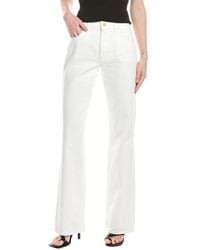 7 For All Mankind - Tess Milky Way Trouser Jean - Lyst