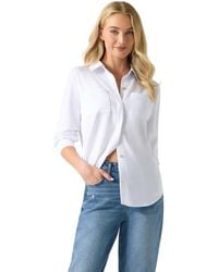 Guess - Ls Olinda Satin Blouse - Lyst