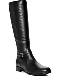 La Canadienne - Sunday Leather Stacked Heel Knee-high Boots - Lyst