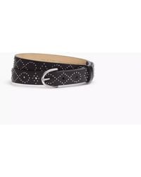 Rag & Bone - Maisie Studded Leather Belt - Lyst