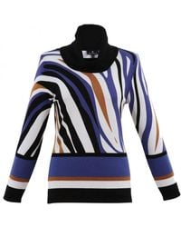Marble - Printed Classic Fit Sweater - Lyst