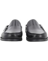 Paraboot - Calf Leather Loafers With Rubber Sole - Lyst