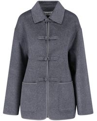 Rohe - Wool Cashmere Toggle Coat - Lyst