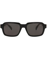 dunhill - Square-Frame Recycled Acetate Sunglasses - Lyst