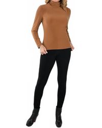 FRANK LYMAN - Turtleneck Knit Top - Lyst