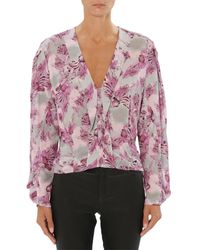 IRO - Long Sleeve Top - Lyst