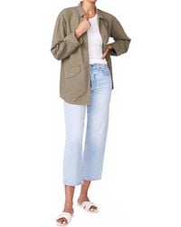 Monrow - Vintage Shirt Jacket Style - Lyst