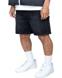 Eptm - Double Knee Denim Shorts - Lyst