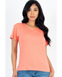TRUEDAMES - Basic Short Sleeve T-Shirt - Lyst