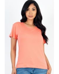 TRUEDAMES - Basic Short Sleeve T-Shirt - Lyst