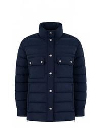 Moorer - Stand Collar Short Down Jacket - Lyst
