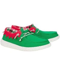HEYDUDE - Wendy Holiday Elf 42658-3Xx Slip On Casual Shoes Nin360 - Lyst