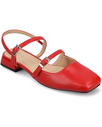 Journee Collection - Journee Gretchenn Wide Width Flats - Lyst