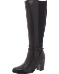 Naturalizer - Kalina Stretch Mixed Media Leather Knee-High Boots - Lyst