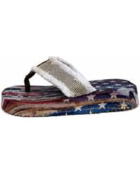 Very G - United Frayed Top Flip Flop Sandal - Lyst