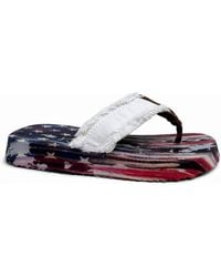 Very G - United Frayed Top Flip Flop Sandal - Lyst