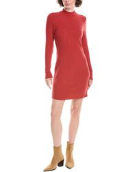 Bella Dahl - Mock Neck Mini Dress - Lyst