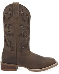 Dan Post - Lonestar Lace Leather Boot - Lyst