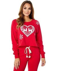 Wildfox - Comet Loves Cupid Sweatshirt Stretch Round Neck Jdm1081 - Lyst