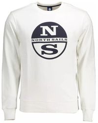North Sails - White Cotton Sweater - Lyst