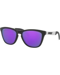 Oakley - Frogskins Mix 9428-1255 Sunglasses Matte / Prizm Violet Iridium - Lyst