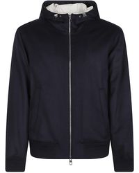 Montecore - Down Hooded Wool-Blend Down Jacket - Lyst