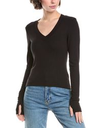 LNA - Elinda Ribbed Top - Lyst