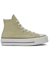 Converse - Ctas Lift Hi A03386f Olive/aura White Skate Shoes Size 9.5 Nr4621 - Lyst